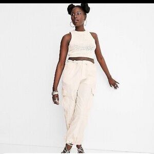 Future Collective Nylon Cargo Pants NWT